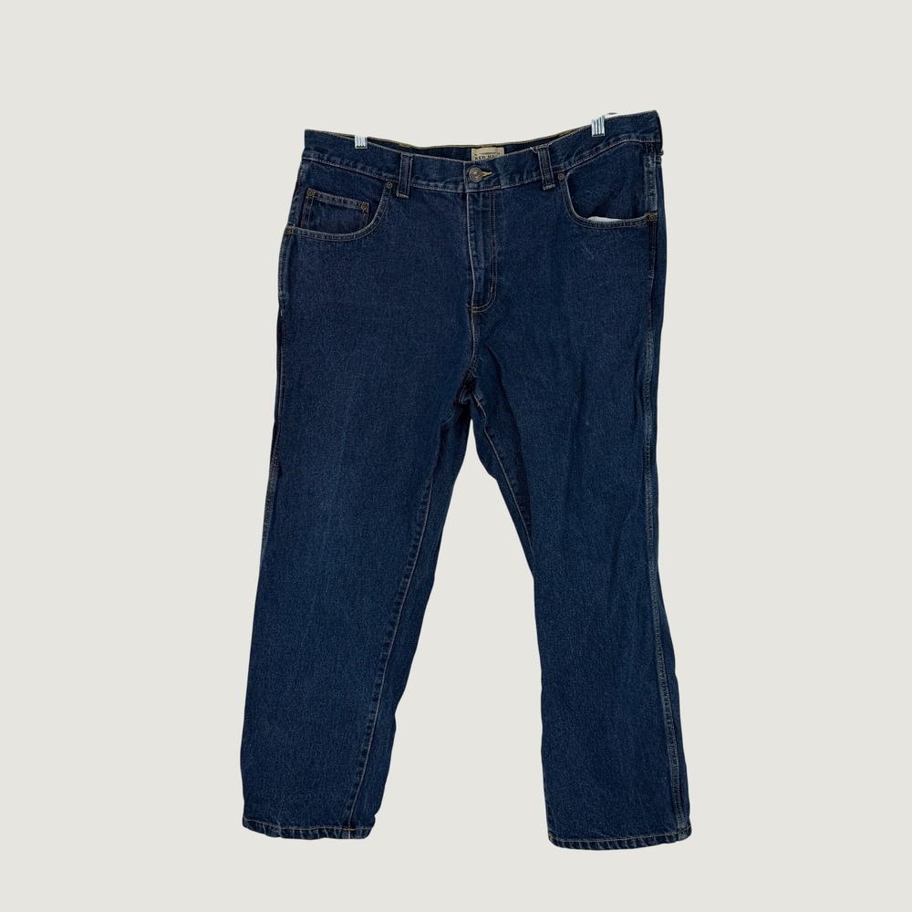 RedHead Brand Co‎ Mens 40x30 (40x29) Blue Denim Jeans Classic Fit Workwear Pants